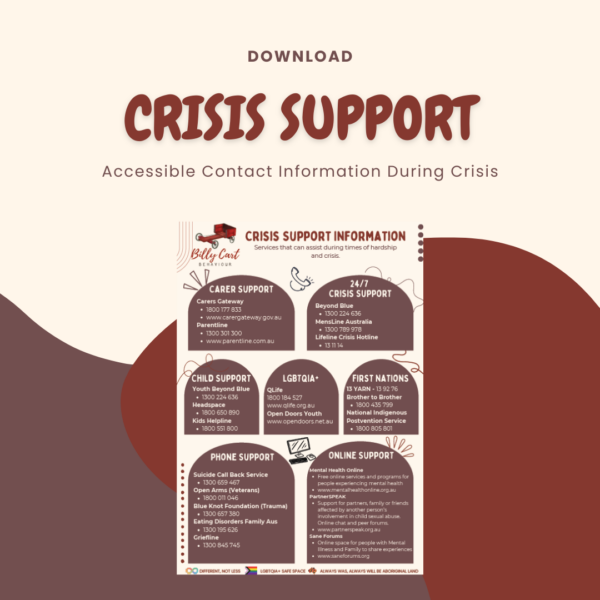 Crisis Support Information